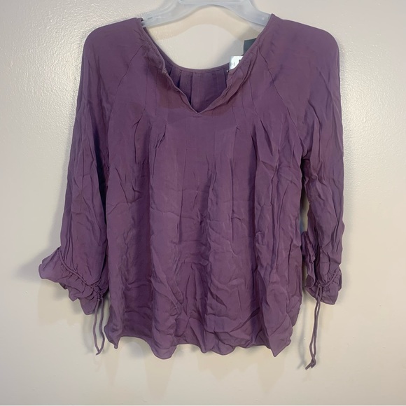 Sachin + Babi for Ankasa 100% Silk Sequin Embellished Blouse - Picture 9 of 15